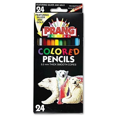 slide 1 of 1, Prang Woodcase Pencils - Multi-Colored, 24 ct