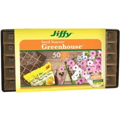 Jiffy Peat Strips'n Greenhouse tray, 50 cell