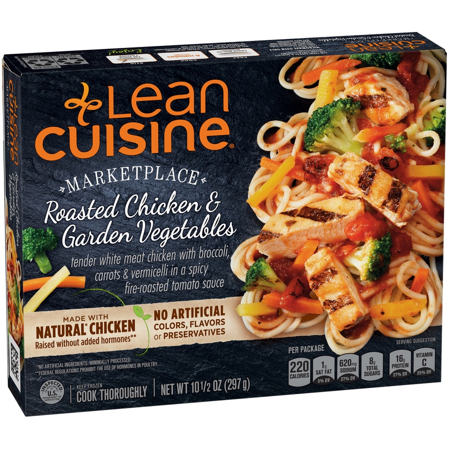 slide 7 of 8, Lean Cuisine Marketplace Roasted Chicken Garden Vegetables, 10.5 oz