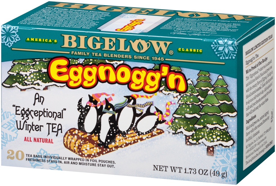 slide 3 of 7, Bigelow Tea Eggnogg N 20 Tea Bags, 20 ct