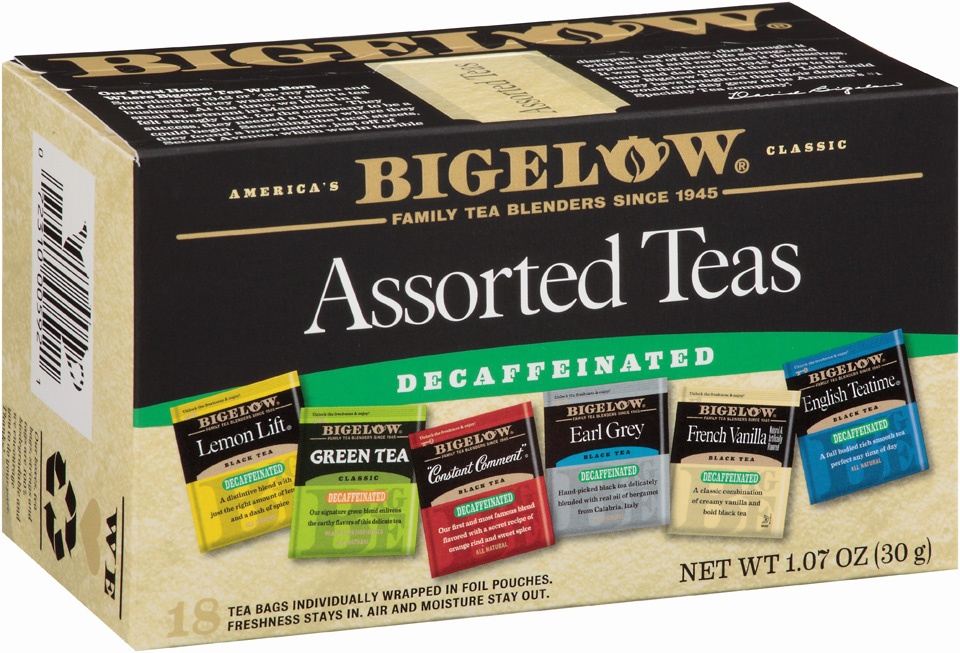 slide 2 of 7, Bigelow Decaffeinated Assorted Teas - 18 ct, 18 ct