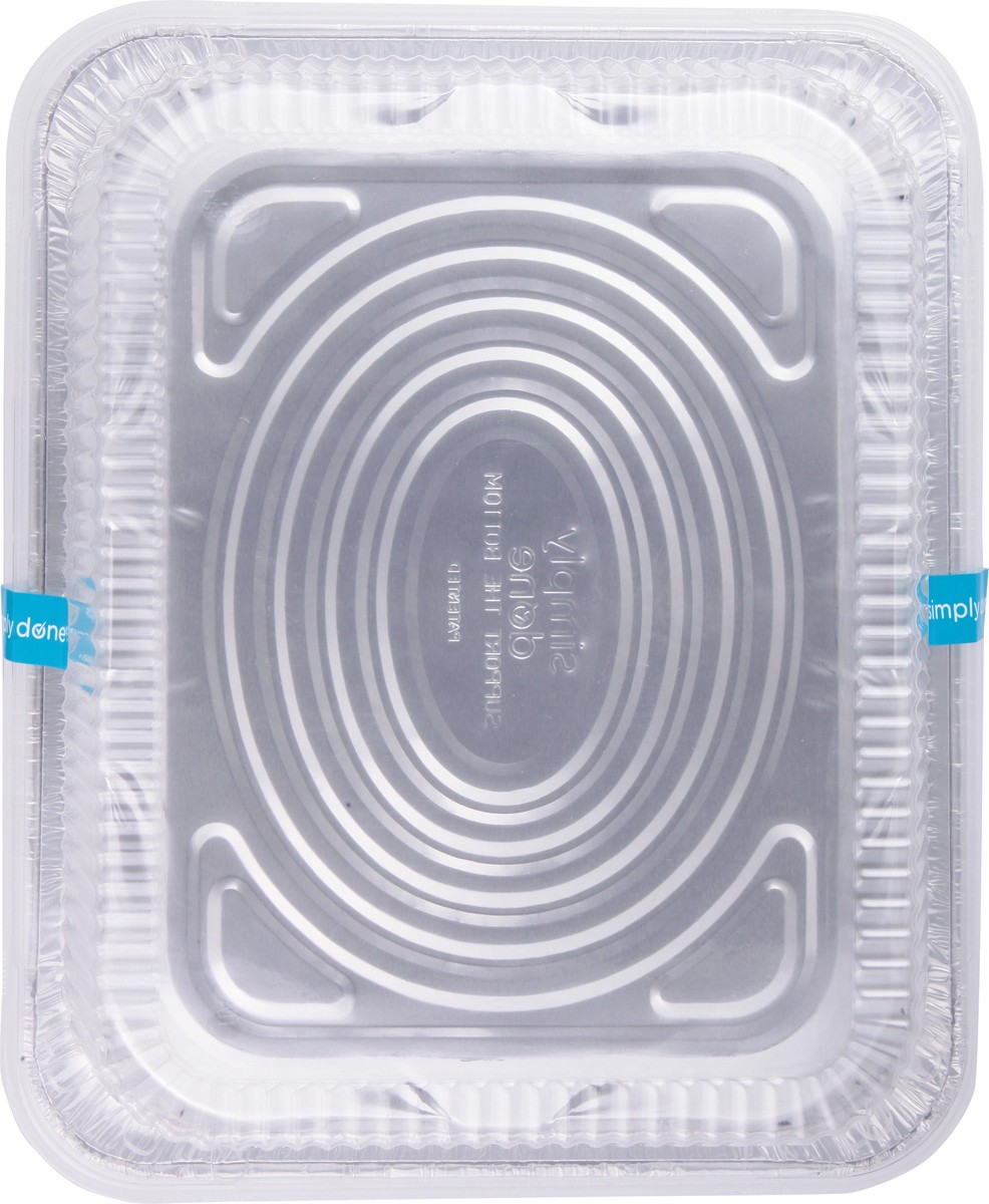 slide 12 of 14, Simply Done Roasting Pans with Lid 2 ea, 2 ct