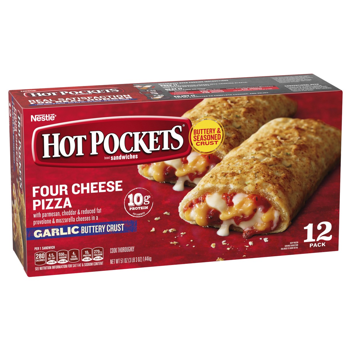 slide 2 of 9, Hot Pockets Frozen Snack, 