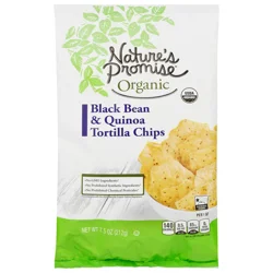 Nature's Promise Organic Black Bean & Quinoa Tortilla Chips