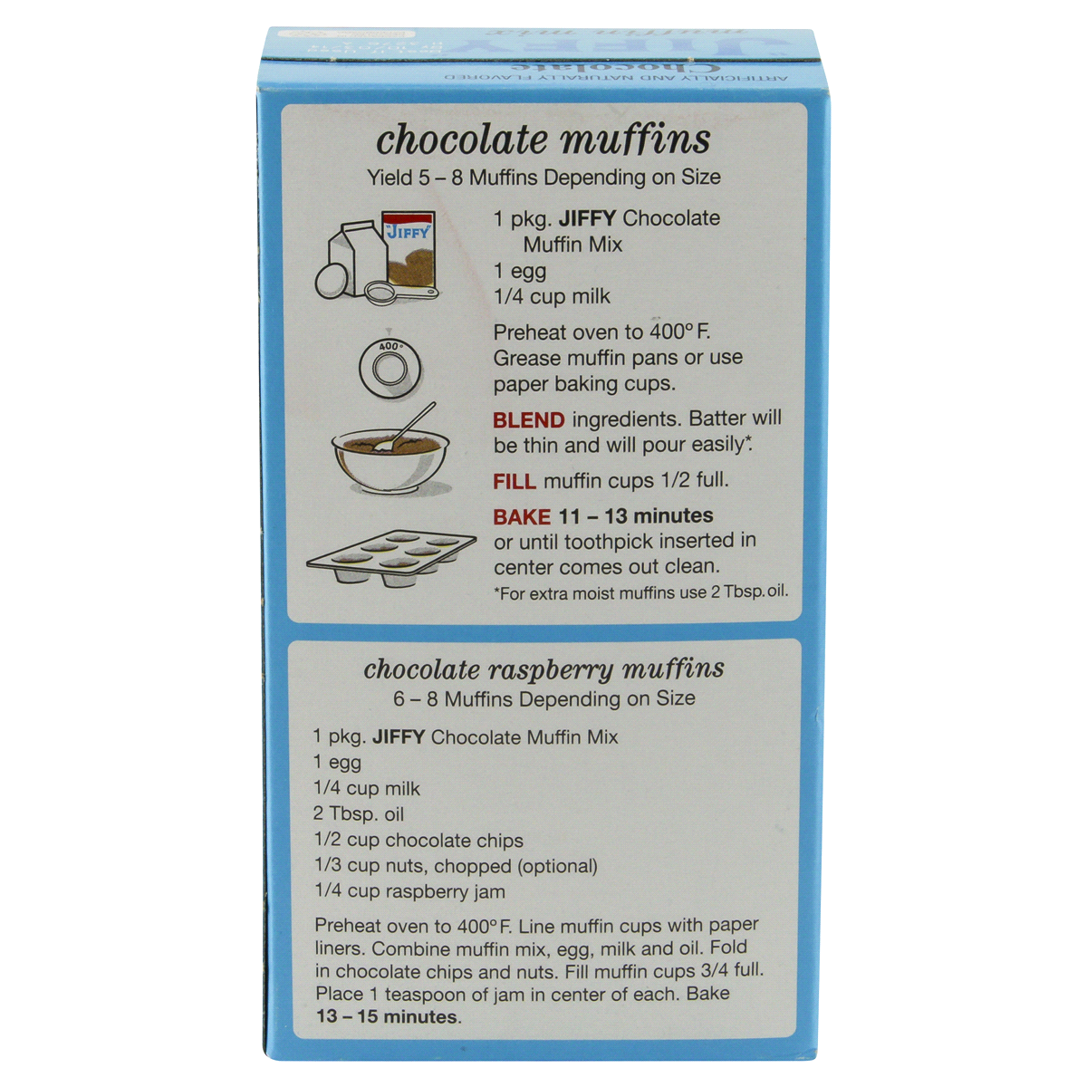 slide 4 of 6, Jiffy Chocolate Muffin Mix, 7 oz