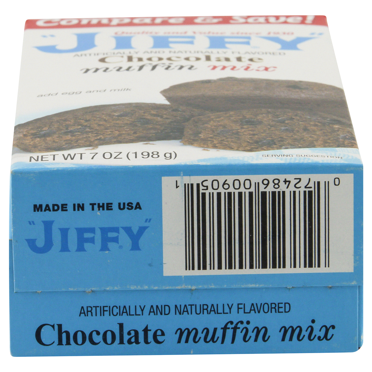 slide 6 of 6, Jiffy Chocolate Muffin Mix, 7 oz