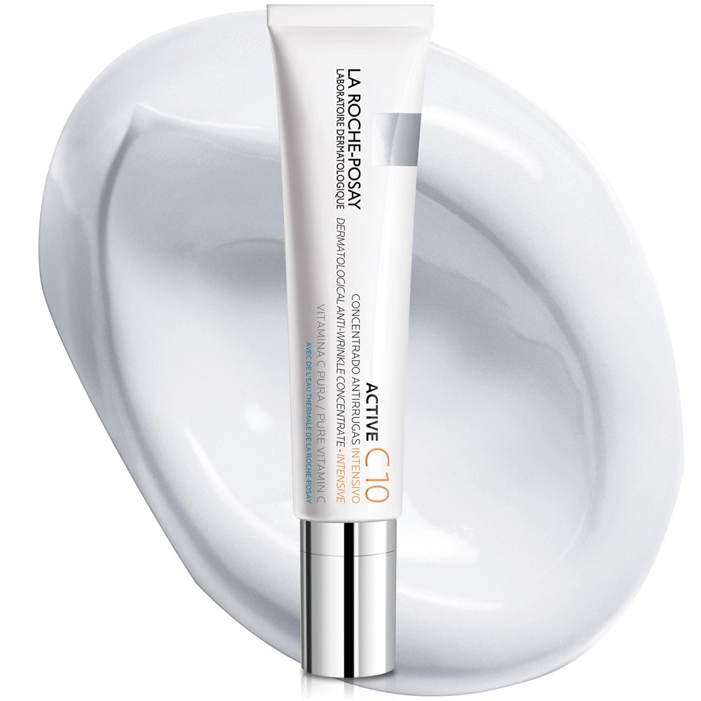 slide 3 of 3, La Roche-Posay Active C10 Anti-Wrinkle Concentrate Serum with Hyaluronic Acid, 1 fl oz