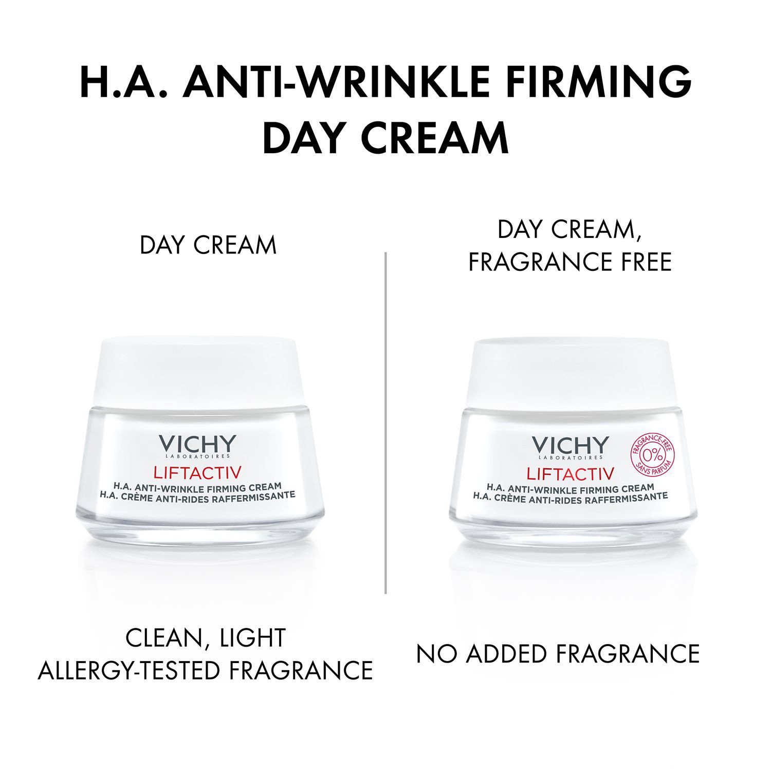 slide 4 of 7, Vichy Liftactiv H.A. Anti-Wrinkle Fragrance-Free Firming Cream 1.69 fl oz, 1.69 fl oz