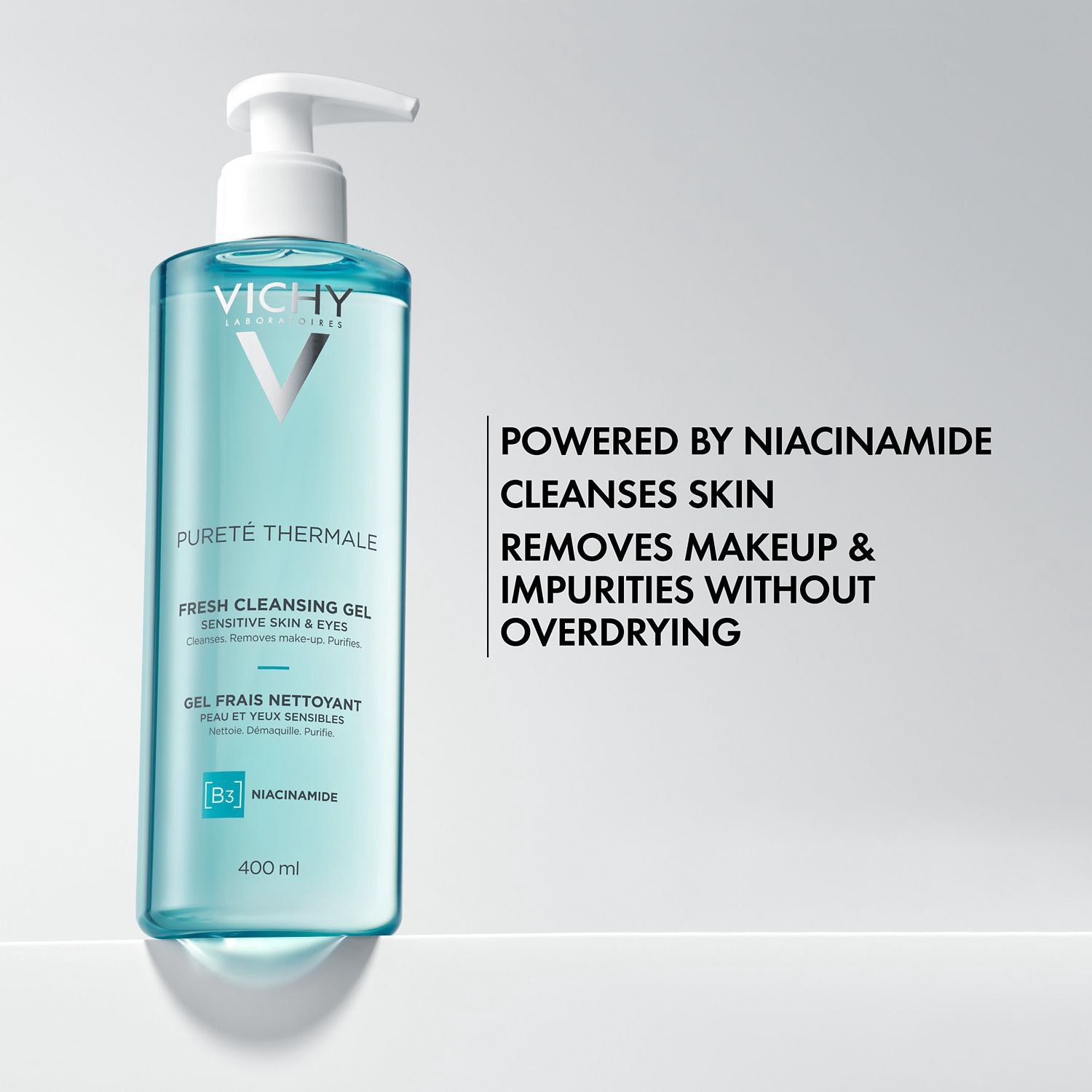 slide 4 of 6, Vichy Purete Thermale Fresh Cleansing Gel 13.52 fl oz, 13.53 oz