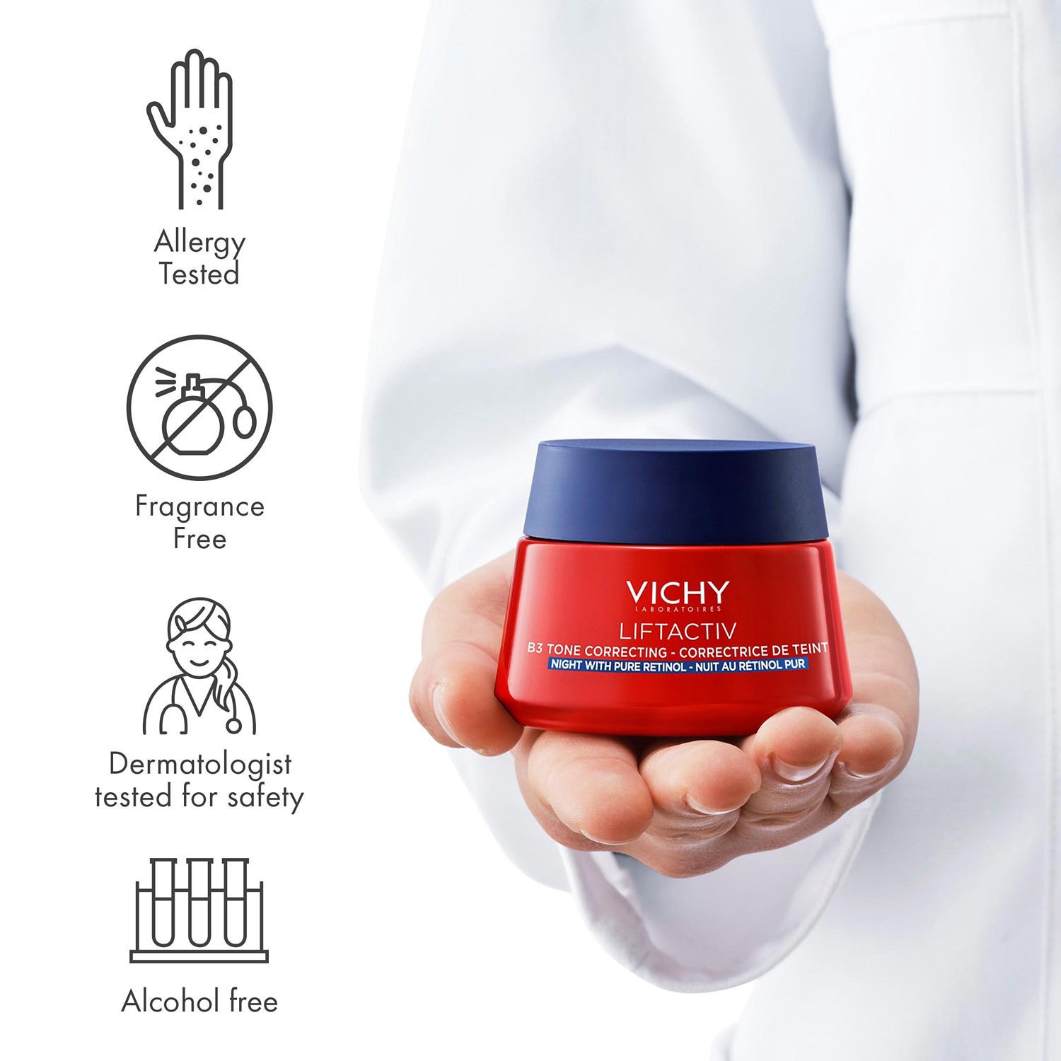 slide 7 of 7, Vichy B3 Tone Correcting Cream 1.69 fl oz, 1.69 fl oz