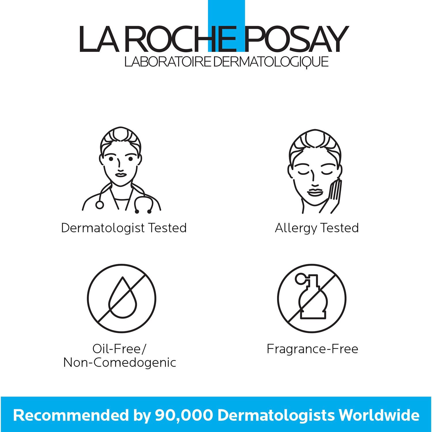 slide 5 of 10, LA ROCHE - POSAY Toleriane Double Repairface Moisturizer Uv, 1.35 oz