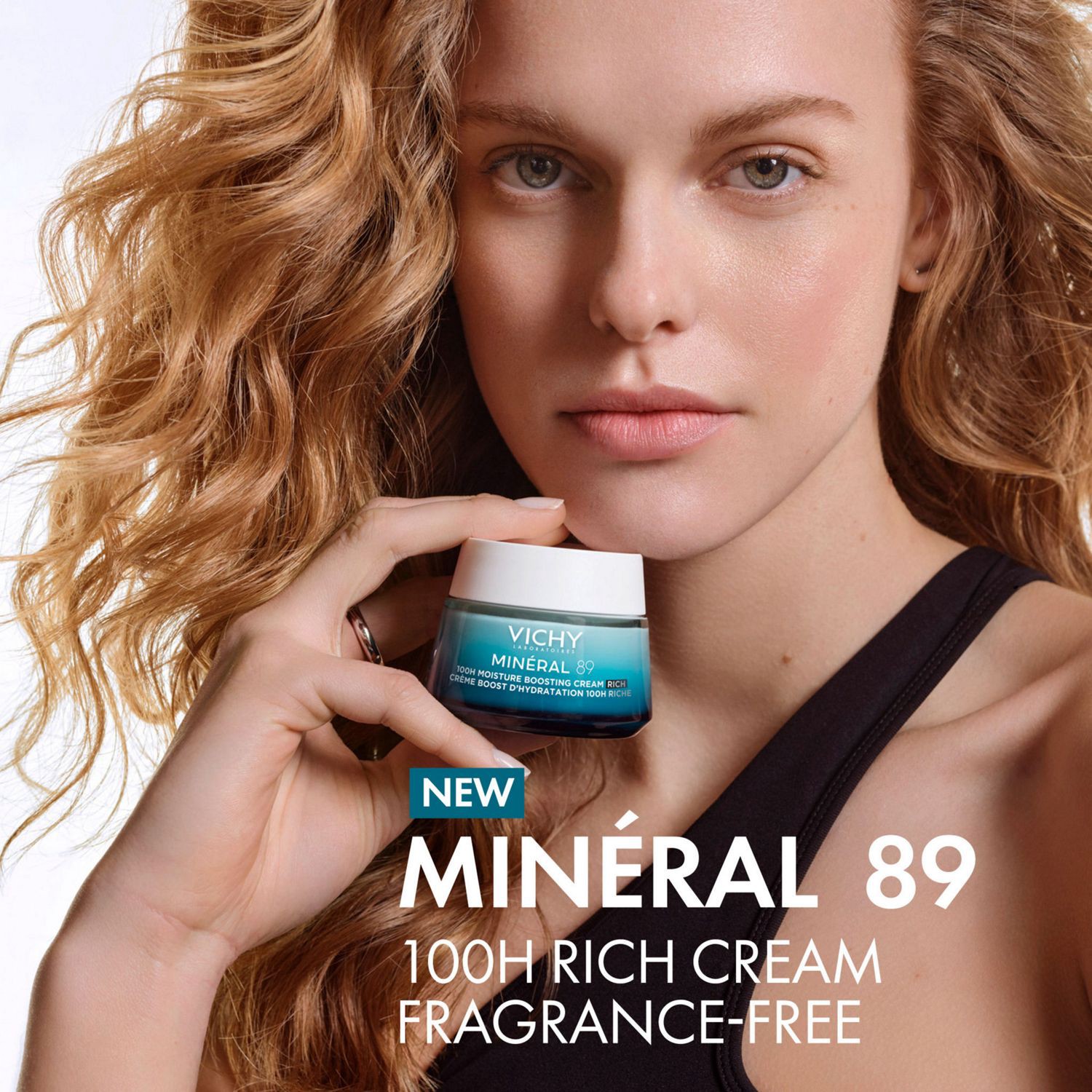 slide 4 of 9, VICHY Mineral 89 Riche Fragrance-Free Moisturizer, 1.69 oz