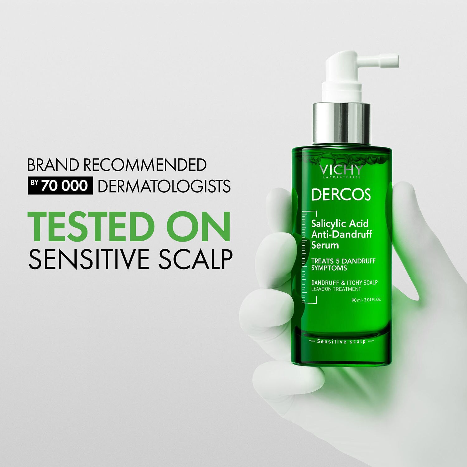 slide 4 of 10, Vichy Salicylic Acid Anti-Dandruff Serum 3.04 fl oz, 3.04 fl oz