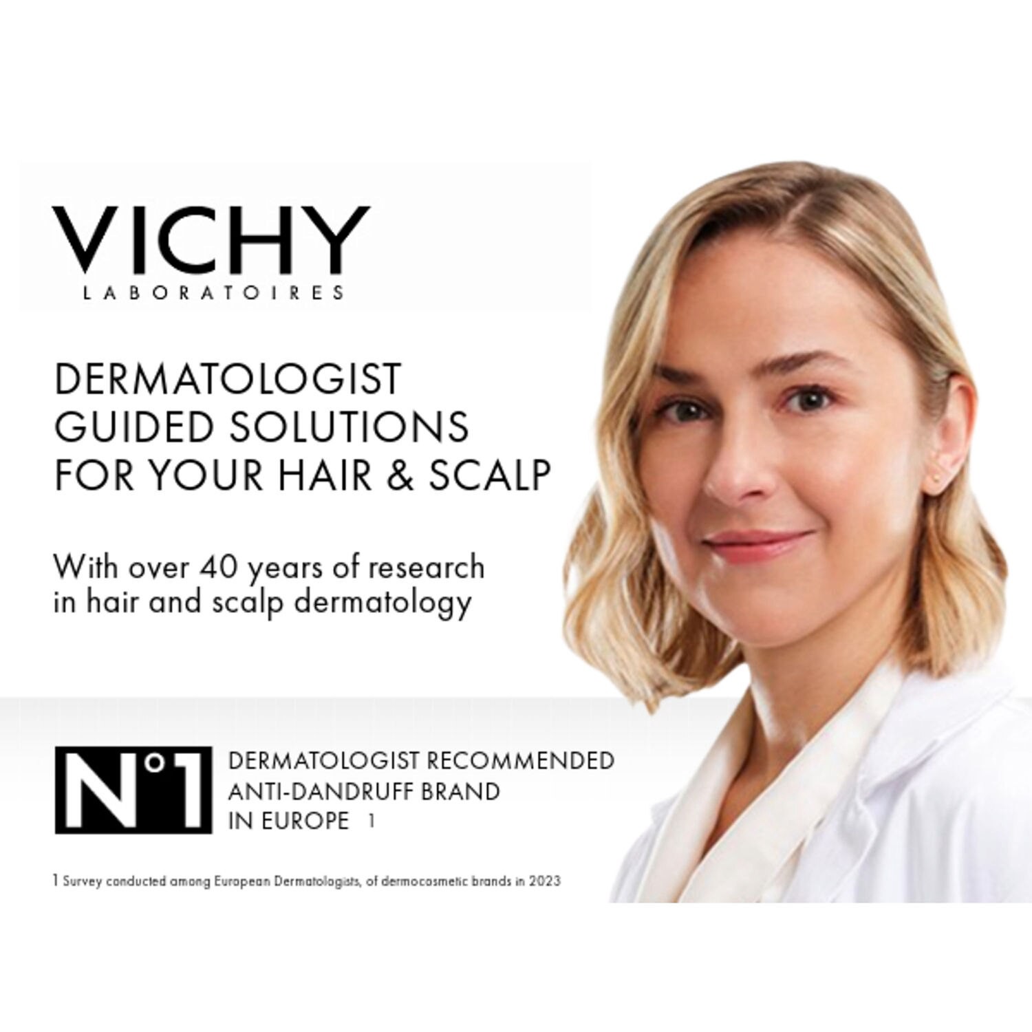 slide 2 of 8, Vichy Laboratoires Vichy Dercos Hair + Scalp Anti-Dandruff Moisturizing Conditioner, 6.7 Oz, 6.7 oz