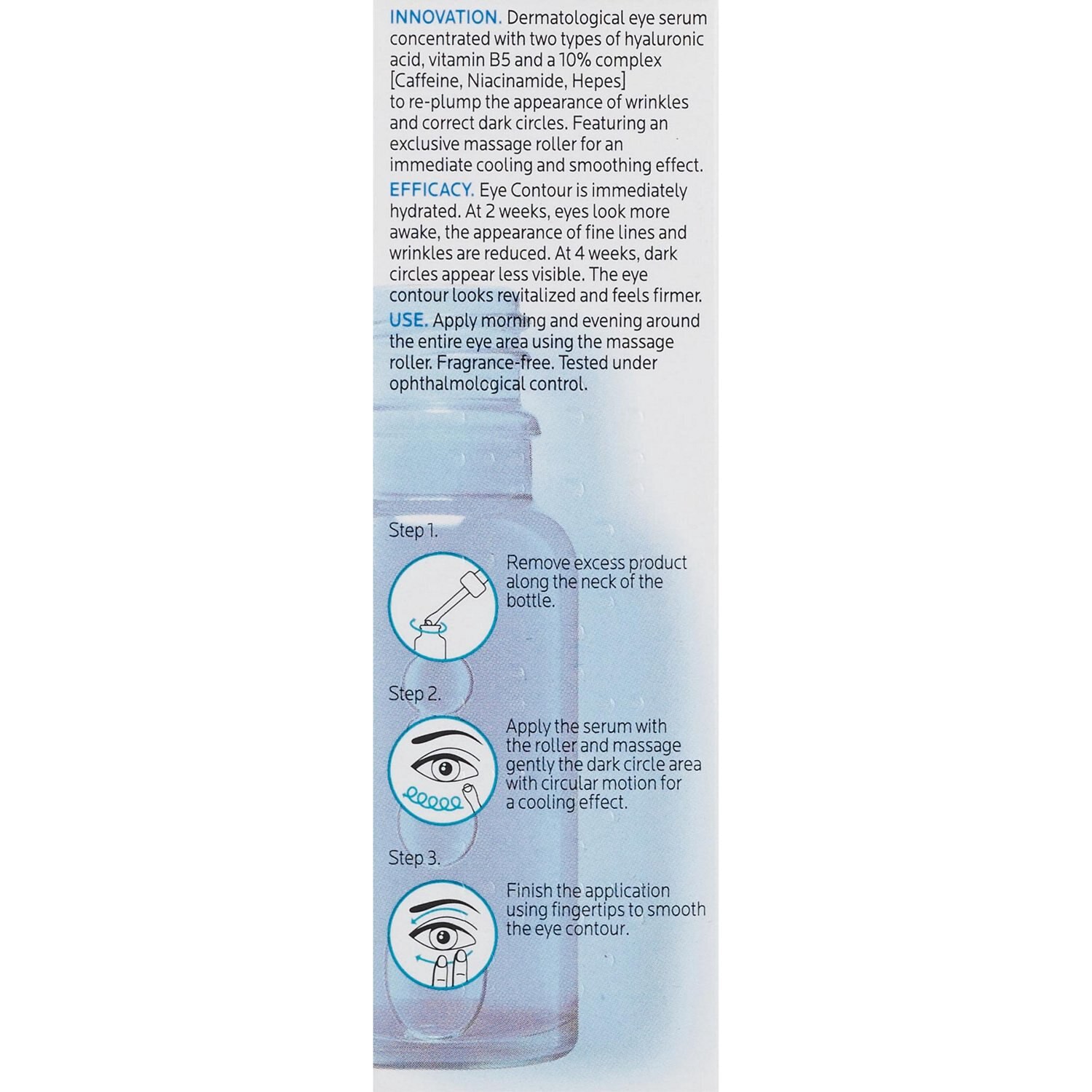 slide 2 of 3, LA ROCHE - POSAY Hyalu Eye Serum, 0.5 oz