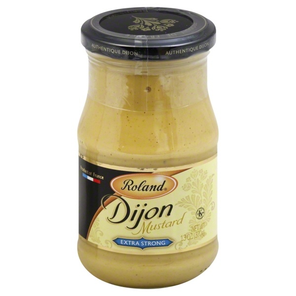 slide 1 of 1, Roland Mustard Xtra Strong Dijon, 13 oz