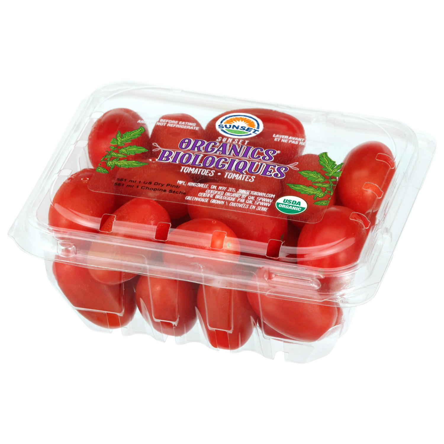 slide 6 of 6, Organic Grape Tomatoes, 1 pint