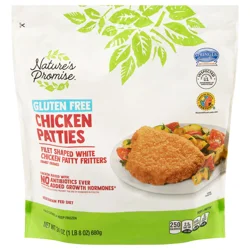 Nature's Promise Gluten Free Chicken Patties - apx 6 ct Frozen