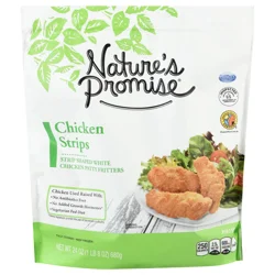 Nature's Promise Chicken Strips Fritters Frozen
