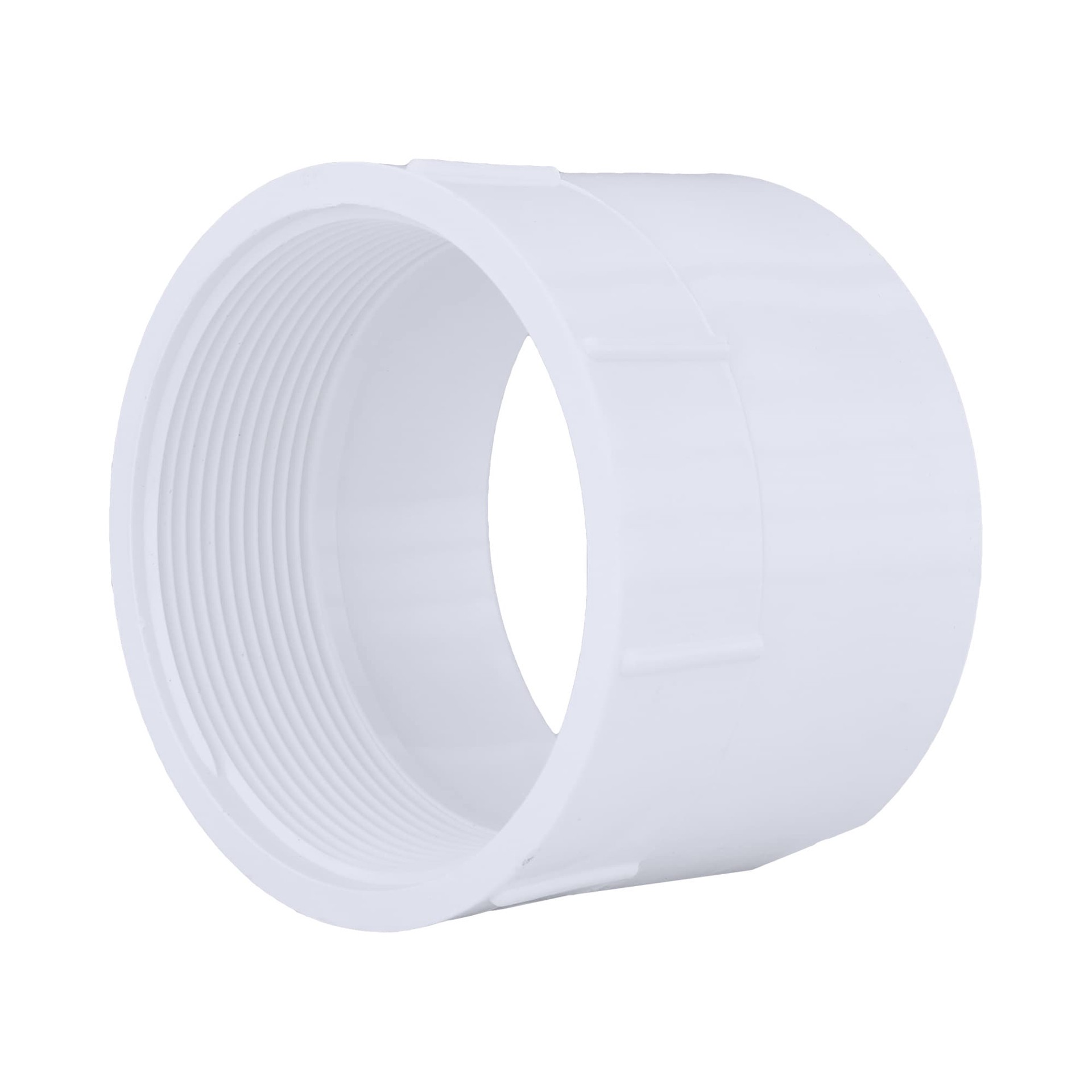 slide 3 of 6, Charlotte Pipe 2-in dia PVC Female Adapter Fitting, 1 ct