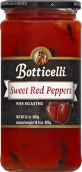 Botticelli Fire Roasted Sweet Red Peppers 24 oz