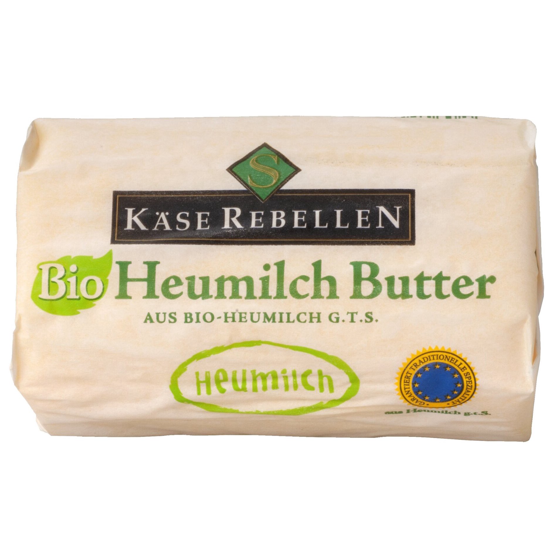 slide 1 of 1, Käse Rebellen Organic Heumilch Butter, 200 gram