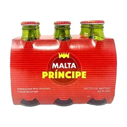 Malta Principe Malta Bottle Beer - 6 Pack