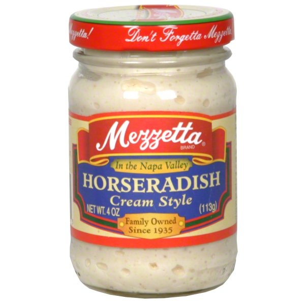 slide 1 of 1, Mezzetta Horseradish, Cream Style, 4 oz