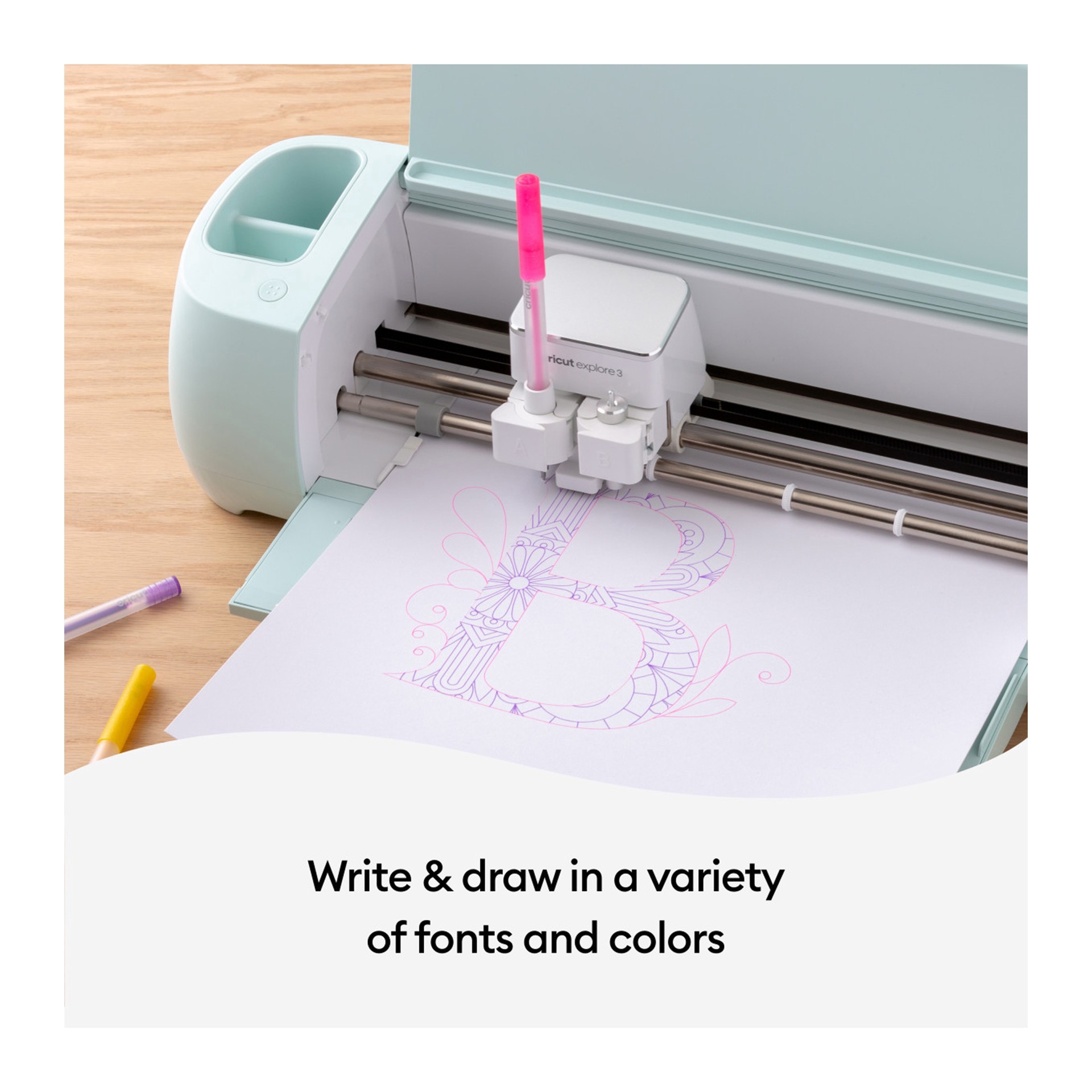 slide 8 of 8, Cricut Glitter Gel Pens Set, 0.8 mm