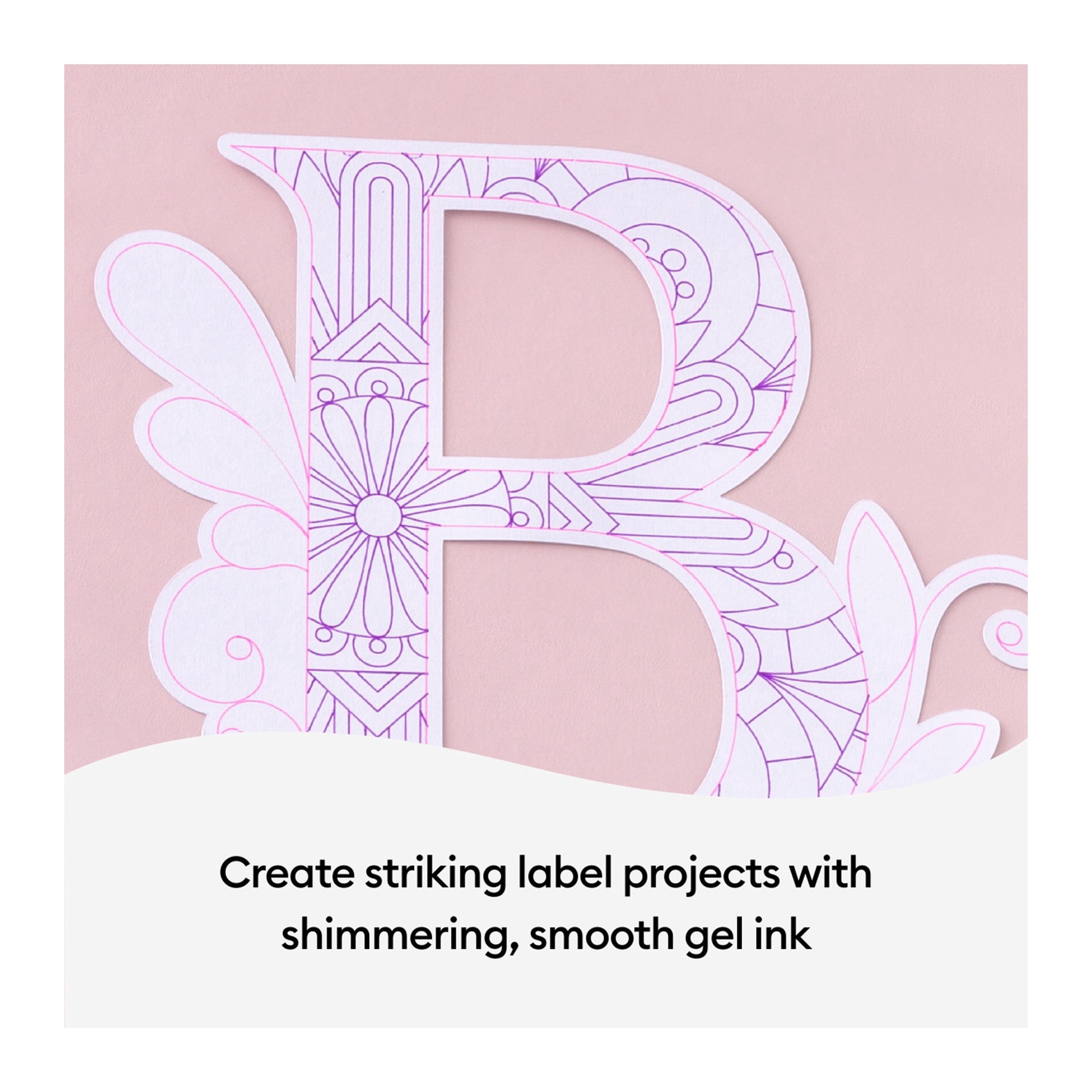 slide 4 of 8, Cricut Glitter Gel Pens Set, 0.8 mm