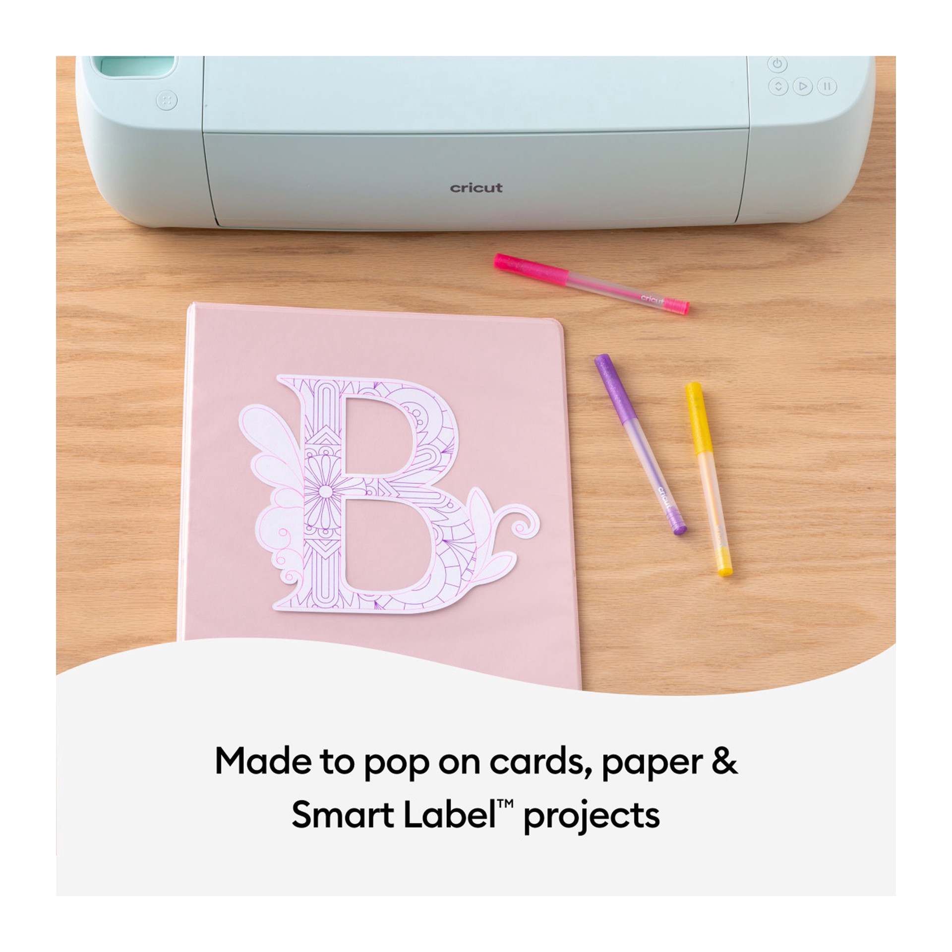 slide 7 of 8, Cricut Glitter Gel Pens Set, 0.8 mm