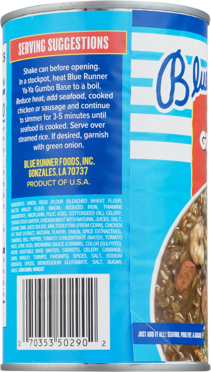 slide 11 of 14, Blue Runner Gumbo Yaya Base, 