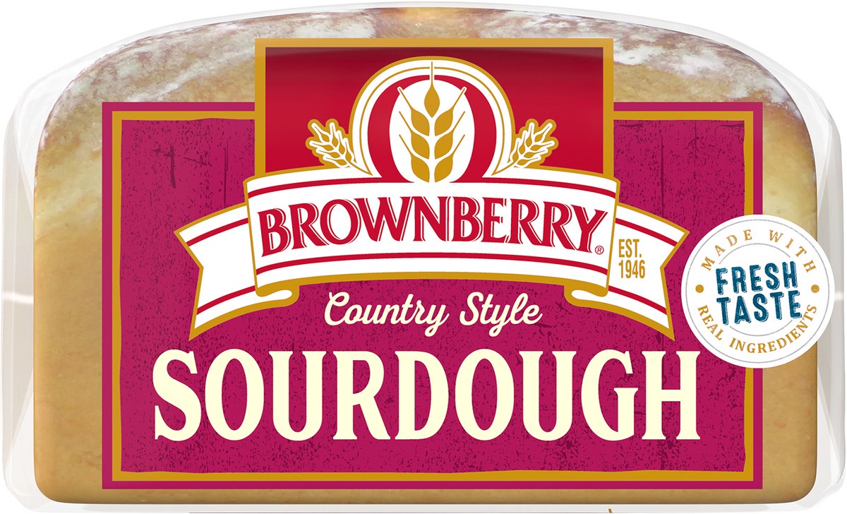 slide 8 of 9, Brownberry Country Style Sourdough Bread, 24 oz, Sourdough Bread, Bag, 24 oz