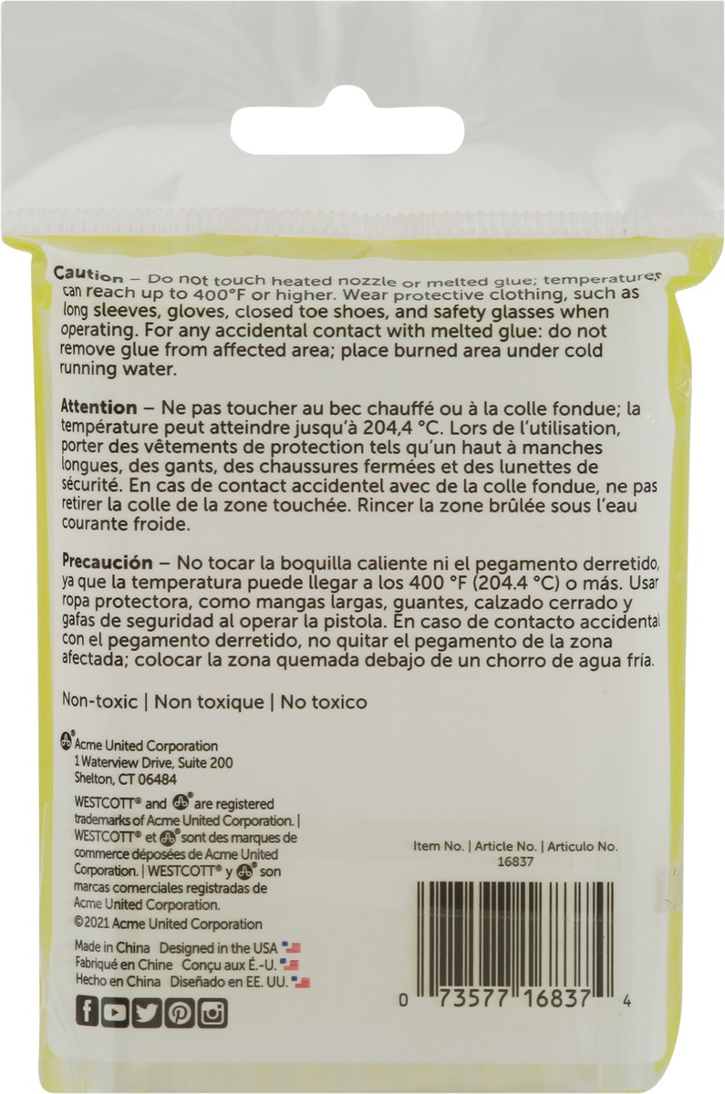 slide 11 of 11, Westcott ProjectMate Mini Glue Sticks 30 ea, 30 ct