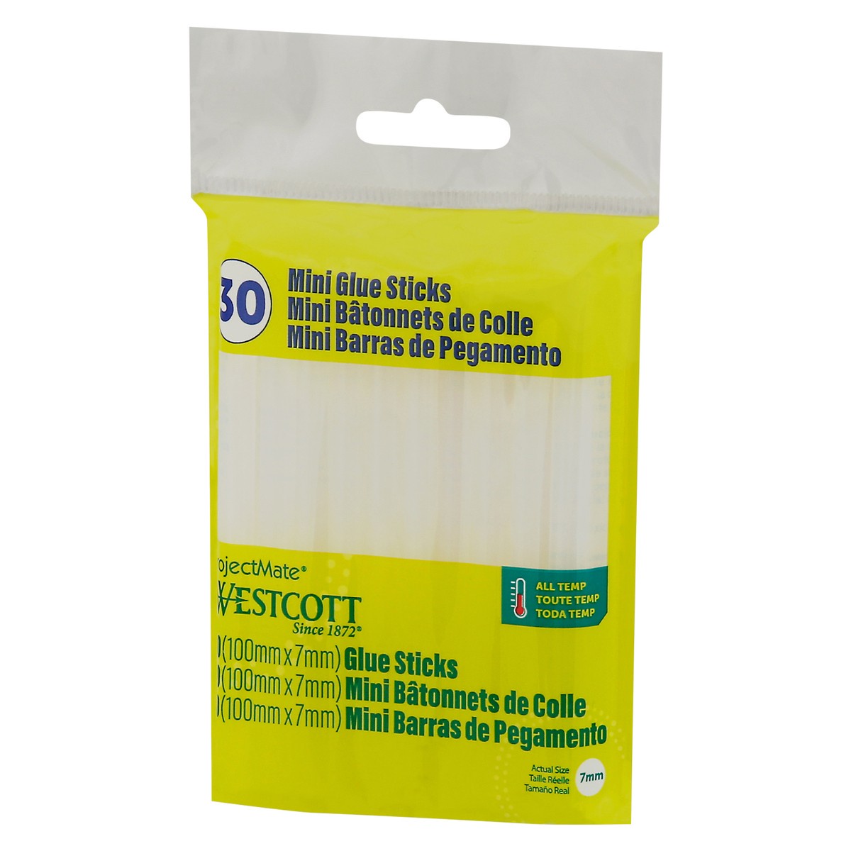 slide 5 of 11, Westcott ProjectMate Mini Glue Sticks 30 ea, 30 ct