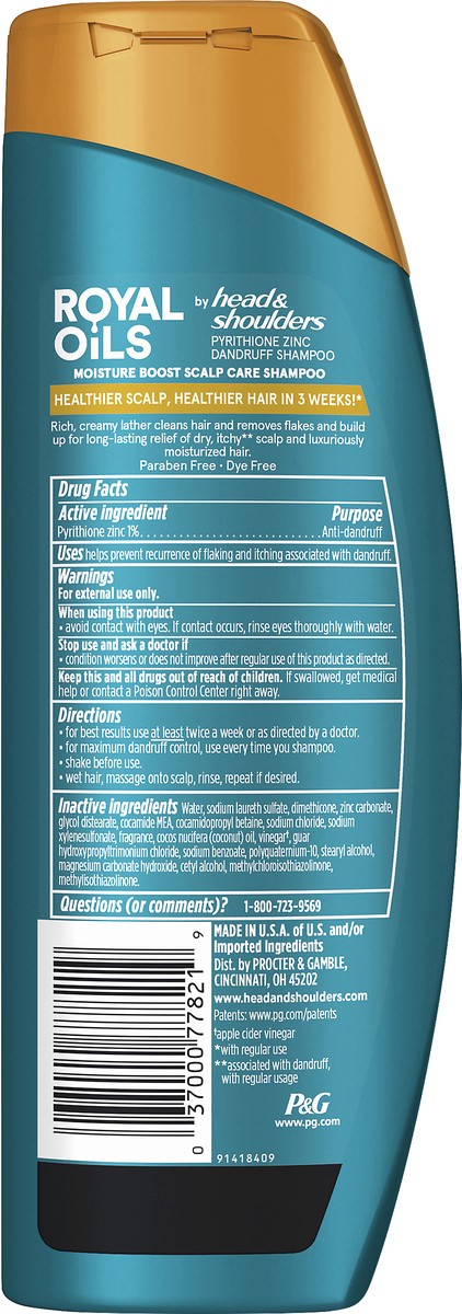 slide 3 of 3, Royal Oils Moisture Boost Scalp Care Shampoo 13.5 oz, 13.5 oz