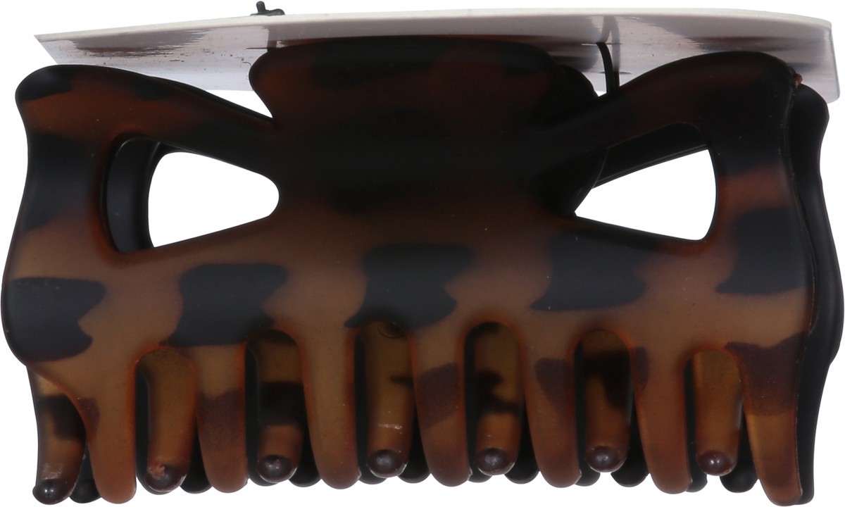 slide 2 of 9, Kitsch Black & Tort Recycled Plastic Claw Clips Large 2 ea, 2 ct