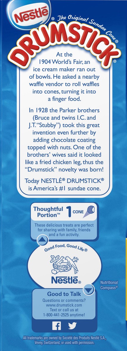 slide 3 of 6, Nestlé Nestle Butterfinger Drumsticks, 4 ct