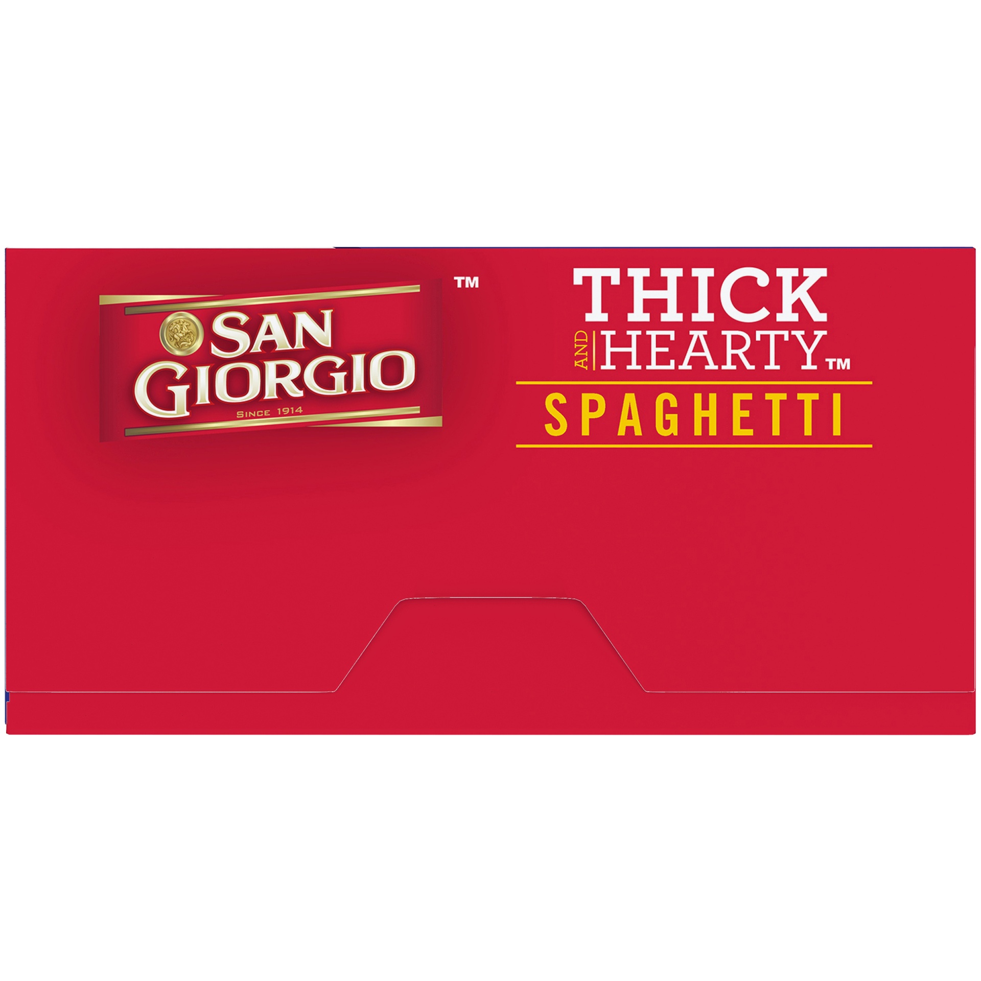 slide 8 of 8, San Giorgio Thick And Hearty Spaghetti, 12 oz