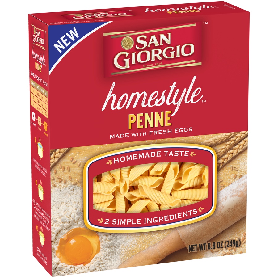 slide 8 of 8, San Giorgio Homestyle Penne Pasta, 8.8 oz