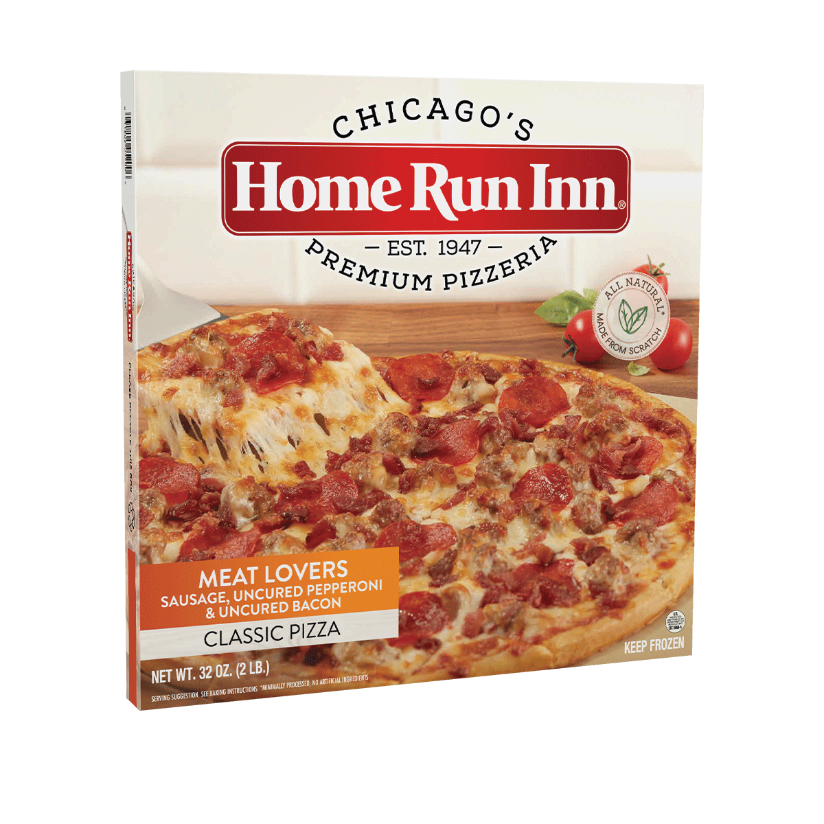 slide 5 of 9, Home Run Inn Signature Meat Lovers Pizza, 32 oz