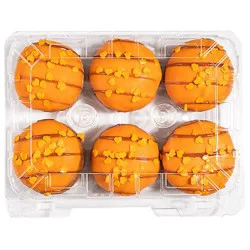 Ct Bakery Mini Pumpkin Pie Donuts 6 Count - 12.27OZ