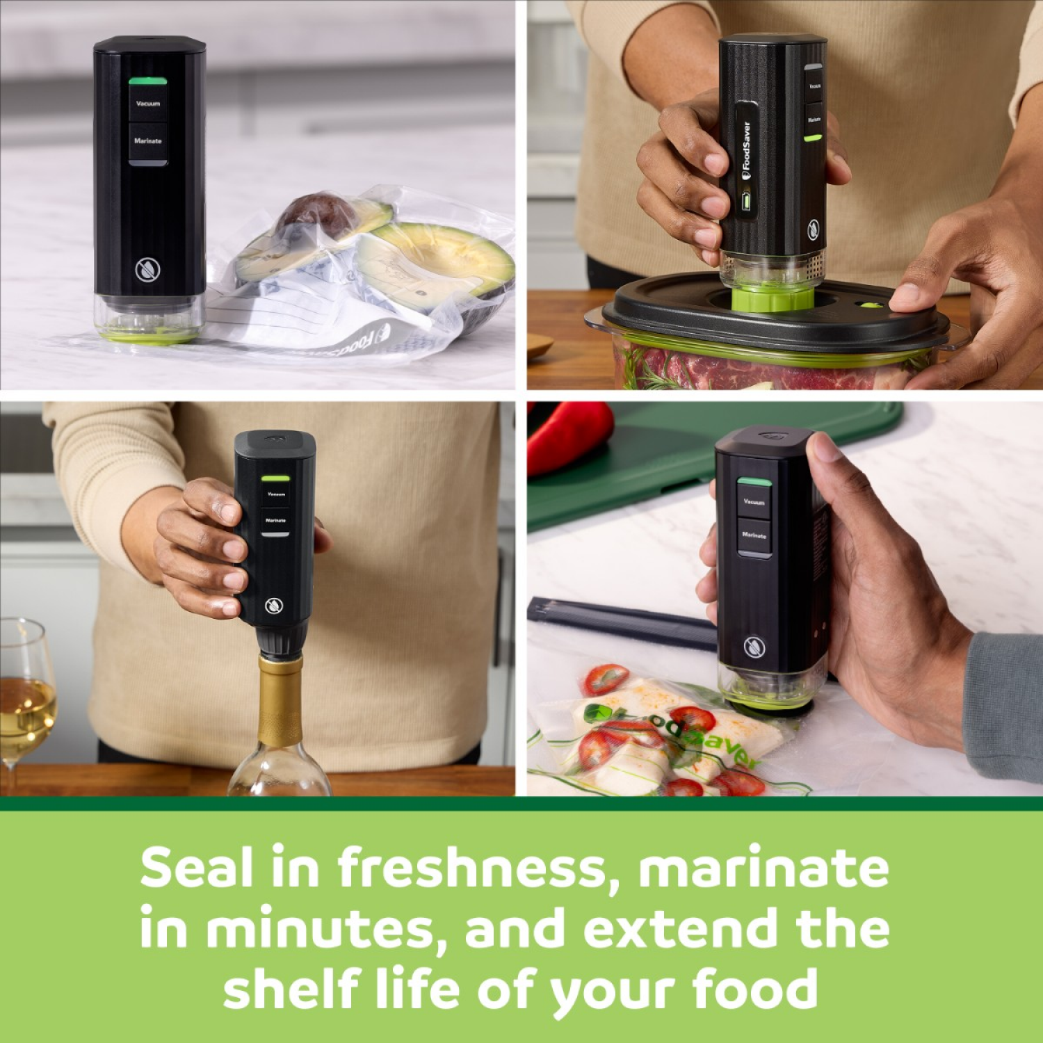 slide 5 of 6, FoodSaver Mini Vacuum Sealer 1 Each, 1 ct