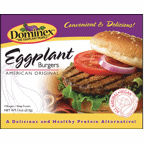 slide 1 of 1, Dominex American Original Eggplant Burgers, 11 oz