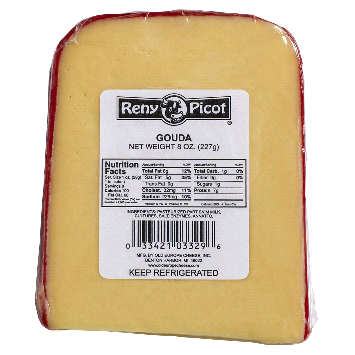 slide 2 of 2, Reny Picot Semi Soft Cheese, 8 oz