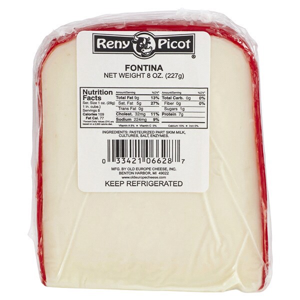 slide 4 of 5, Reny Picot Fontina Cheese, 8 oz, 8 oz