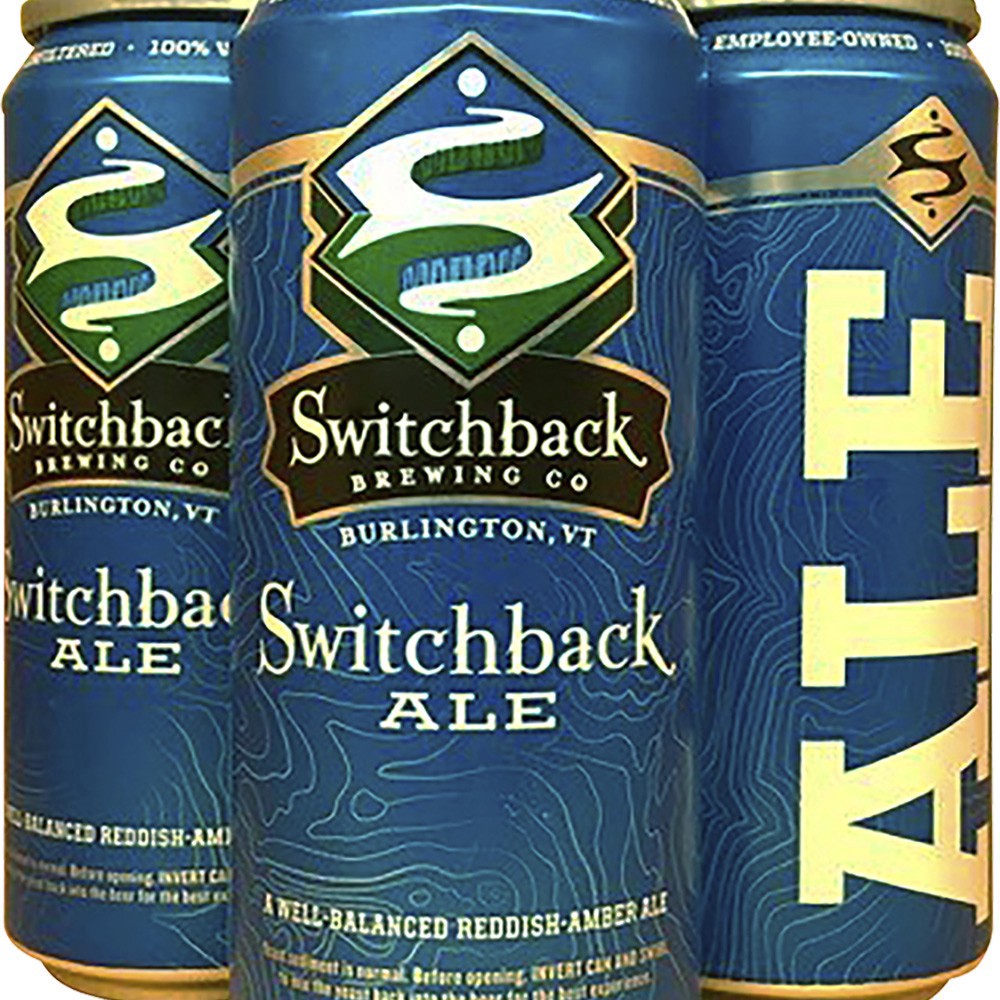 slide 1 of 1, Switchback Brewing Co Ale 4 - 1 pt Cans, 16 oz