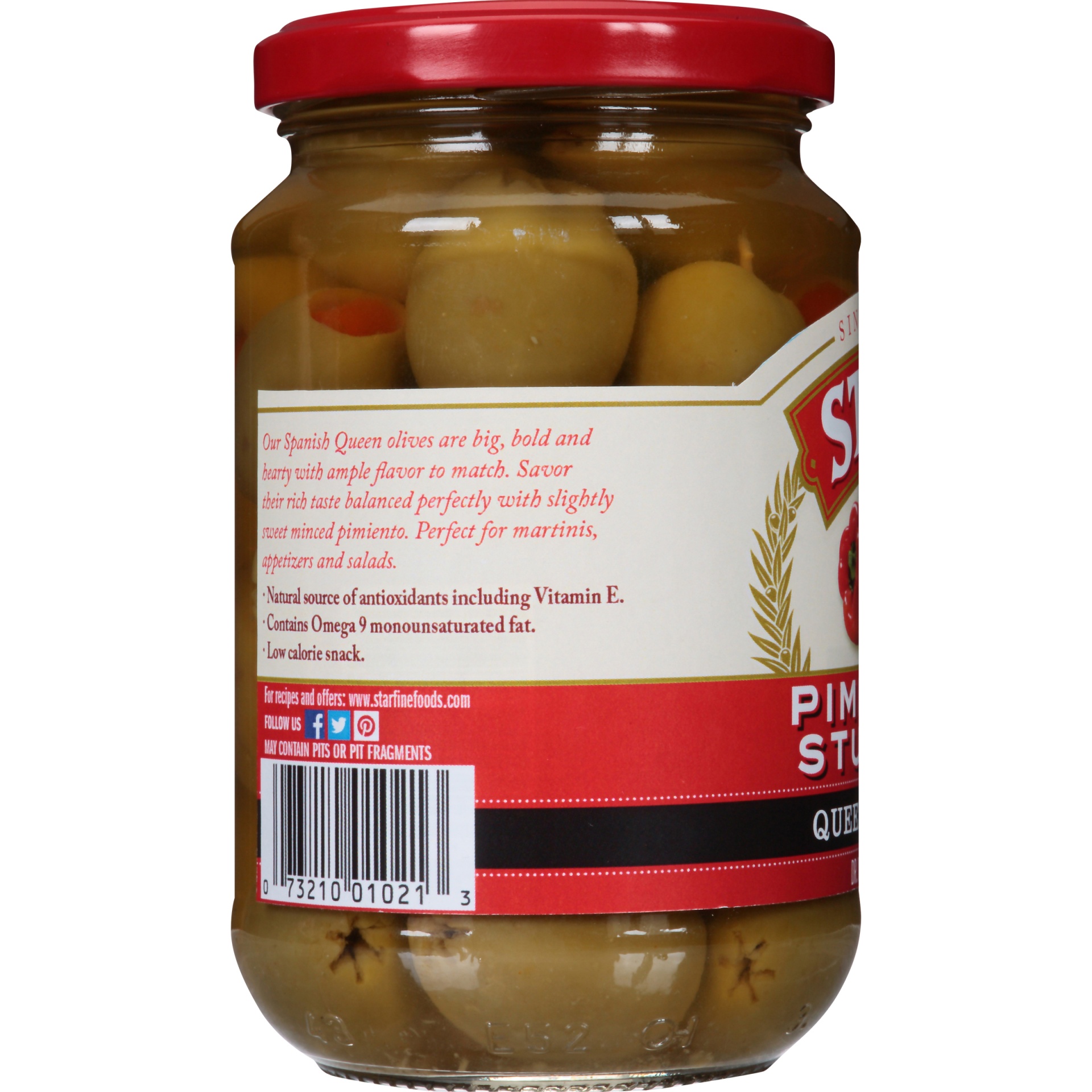 slide 2 of 6, STAR Pimiento Stuffed Queen Olives, 7 oz