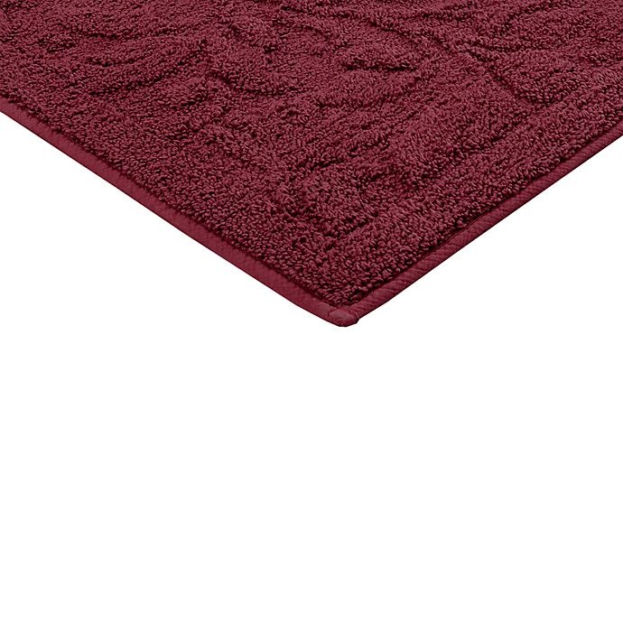slide 2 of 3, Mohawk Home Foliage Indoor Washable Stair Treads - Cabernet, 4 ct