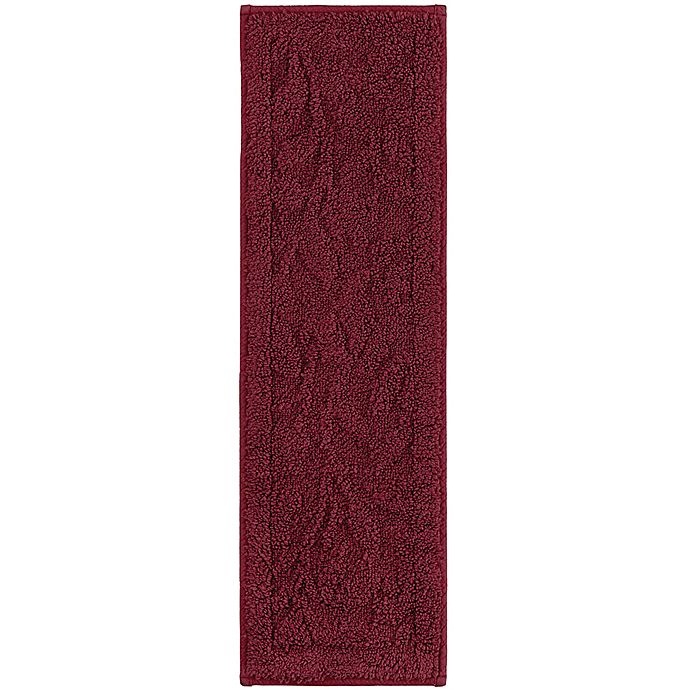 slide 1 of 3, Mohawk Home Foliage Indoor Washable Stair Treads - Cabernet, 4 ct